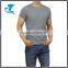 custom slim fit crew neck men short sleeve 95 cotton 5 muscle shirts