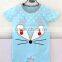 SR-252B cheap custom branded baby clothes romper baby set newborn animal series baby clothes