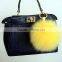 Myfur Multi-Color Fox Fur with Frost Pom Pom Hot Sale Real Fur Bag Charm Accessory