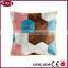 custom embroidered geometric vintage decorative neck pillow