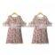 2017 New Design Chiffon Plus Size One-piece Dress big pendulum type for lady\'s dress