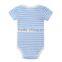 2017 summer new style cotton stripe baby jumper jumpsuits one-piece garment