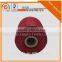 100% polyester 210d/1x16 flat braid waterproof waxed thread