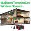 Multi-Temperature monitor Wireless Sensors