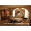 Modern bed antique Bedroom set Kingbed Solid wood Bed New Classic Style night stand FB-109