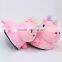 Cute Designs Unicorn Anime Luminous Pink Plush Slipper 28CM
