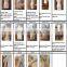 XLRS009 A-line Halter Open Back Models Beads Flowy Chiffon Cheap Long Evening Dresses