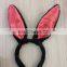 wholesale cute black Bunny ears party Headband