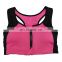 5 color zipper high quality custom sublimation professional sports bra#804