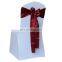 2015 Best Selling Wedding Velvet Chair Covers Sash
