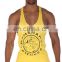 T-MV504 Wholesale Fitness Apparel Manufacturers Men Custom Gym Stringer Vest