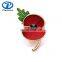 Wholesale Enamel Buckley Crystal Poppy Flower Brooch