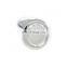 silver color makeup cosmetic mirror double sides normal and magnifying mirror