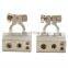 2x 4/8 AWG Car Battery Terminal HEAVY DUTY Clamp Positive & Negative Connectors