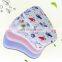 Hypoallergenic 100% Organic Cotton cartoon  design  Anti Roll Infant Flat Head Shaping Toddler Memory Foam Baby Pillow