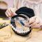 Yarncrafts Handmade Crochet woman woven mini round bag for lady