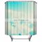 Custom Ocean Sea Star Patterns Mouldproof Shower Curtain Liner with Magnets