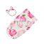 Hot Selling Knitted Organic Cotton Newborn Baby Infant Swaddle Blanket For Autumn Winter