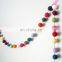 Wholesale factory colorful custom christmas felt ball  tree decorations