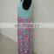 2019 summer mother daughter Long maxi dresses family look clothing mom and daughter chevron dres (this link for girls,1-10years)