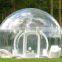 New design transparent cheap price inflatable dome beach camping tent