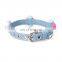 Western style denim Jean training strong small dog collars
