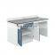 Laboratory furniture lab bench steel work bench designs with underneath cabinets