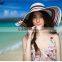 2016 Summer Promotional Spanish Straw Hat/Cap Wide Brim Beach Hat/Cap for Travel