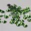 Top quality Wholesale peridot flatback style hotfix heat rhinestone transfer for bags Saree Weddingdress