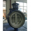 Butt weld eccentric butterfly valve / metal sealing, BW connection