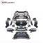 LM300 body kits for Alph style full body kits with lights PP material all year MPV AL to LM300 body kits