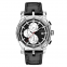 Stainless Steel Fashion multi-function Quartz Watches Man Genuine Leather Chronograph Watch