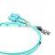 15M Duplex Multi mode MM OM3 50/125um PVC Jacket Cable 3.0mm FC-SC Fiber Optic Patch cord