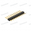 Denentech 2.54mm Pitch Single Row Straight Pin Header Connector