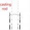Factory Wholesale Fishing Heavy 20-25KG 1.65m/1.8m/1.95m Spinning/Casting Carbon Offshore Jigging&Boat Fishing Rod
