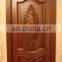 Solid wood main entrance door design oil painted, waterproof & mositure proof