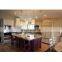 Luxury custom design solid wood white oak door vintage ideas wooden kitchen cabinets