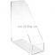 Transparent Clear Office Supplies Organizer Acrylic Books Display Rack Organizer Holder