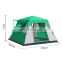 Low price spacious camping 6 people car shelter large living outdoor canvas tents
