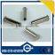 Carbon steel flat head hollow rivet