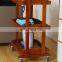Modern Wooden Trolley Cart Beauty Trolley Nail Salon Spa Rolling For Beauty Nail Salon