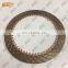 High quality 53t clutch friction plate 180*128.5*2.7mm clutch disc 2510210460 for ZL50