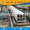 Custom large size structural 250*300mm aluminium extrusion for laser cutting machines