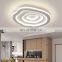 Pendant Light Hanging Lamp Round Rose Gold Chandelier Long Ceiling Stairways Drop Cloud Ceiling Lamp