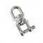 Factory Stainless Steel Ringing Link Chain Swivel Ring Eye Swivel Hook Eye and Jaw Swivel