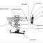Pavement friction coefficient measurement pendulum