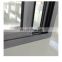 WEIKA custom cheap black color upvc pvc vinyl window insulation double glazed sliding windows for house