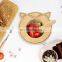 Bamboo baby suction plate unique design for babies