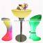ktv nightclub party events led furniture led bar tables rgb colors glowing party nightclub sofas bar tables outdoor furniture