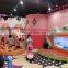 High Quality Kids Space Theme Indoor Playground with big slides for sale